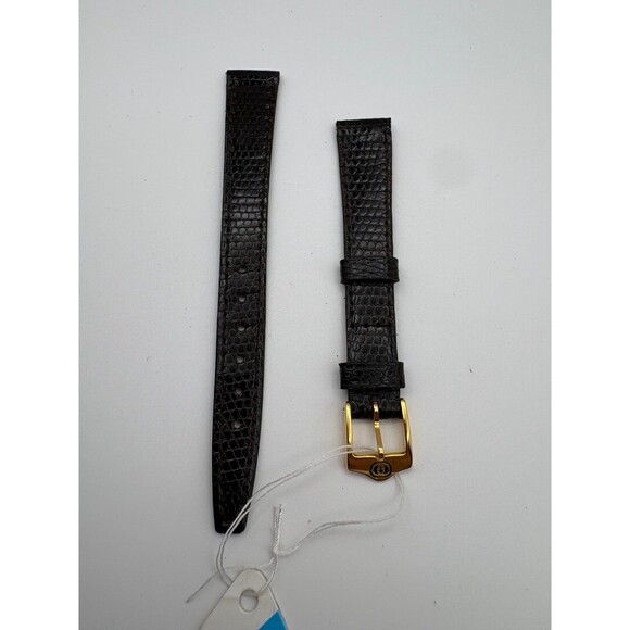 Authentic Gucci 13mm Lizard Skin Leather Watch Strap main image 4